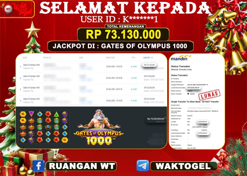 BUKTI PEMBAYARAN SLOT WAKTOGEL