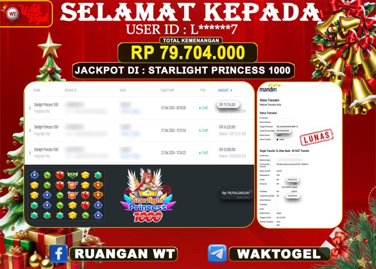 BUKTI PEMBAYARAN SLOT WAKTOGEL