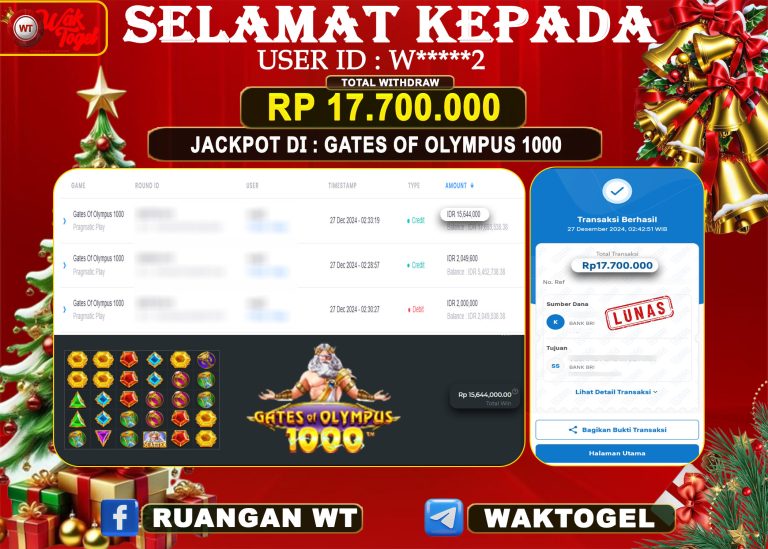 BUKTI PEMBAYARAN SLOT WAKTOGEL