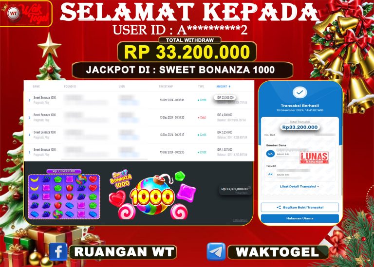 BUKTI PEMBAYARAN SLOT WAKTOGEL