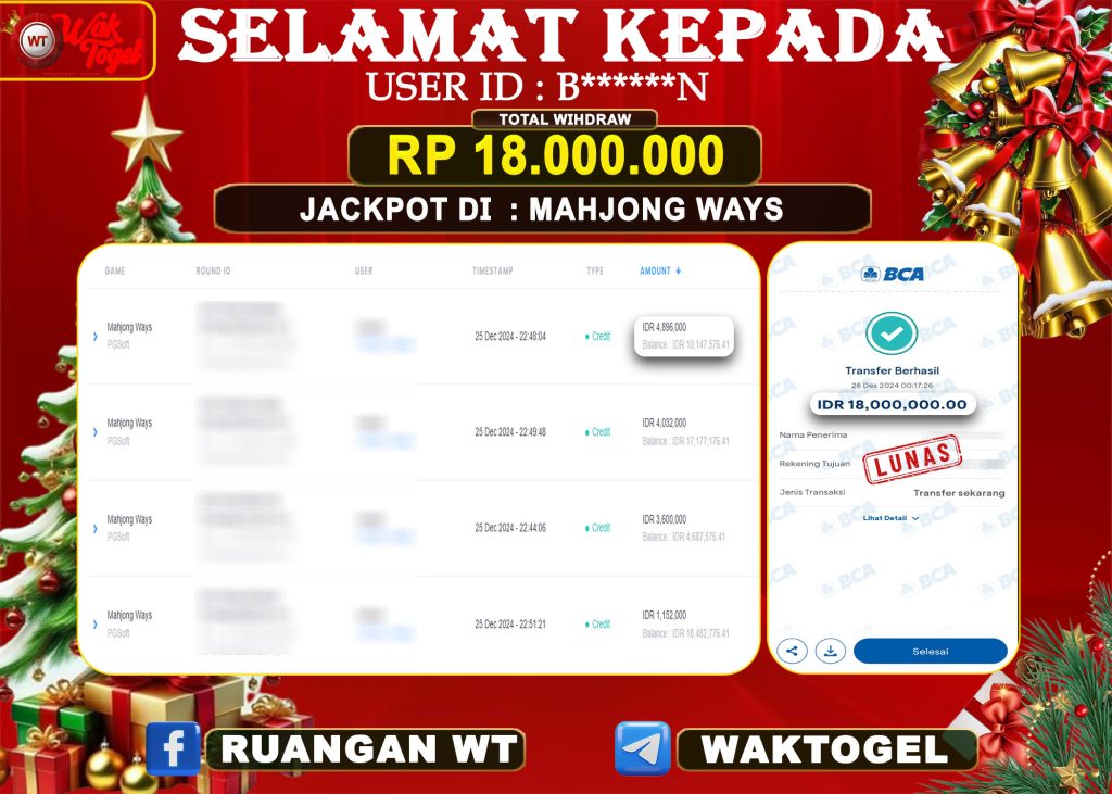 BUKTI PEMBAYARAN SLOT WAKTOGEL