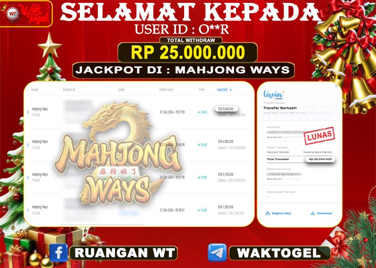 BUKTI PEMBAYARAN SLOT WAKTOGEL