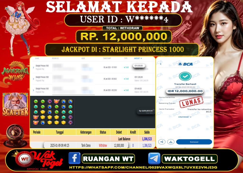 BUKTI PEMBAYARAN SLOT WAKTOGEL