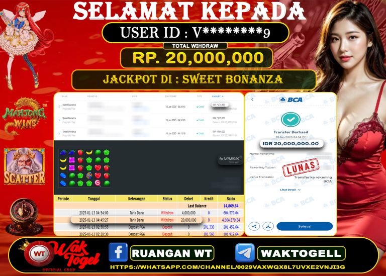 BUKTI PEMBAYARAN SLOT WAKTOGEL