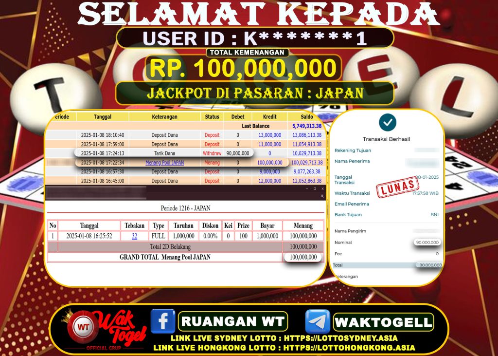 BUKTI PEMBAYARAN JAPAN WAKTOGEL