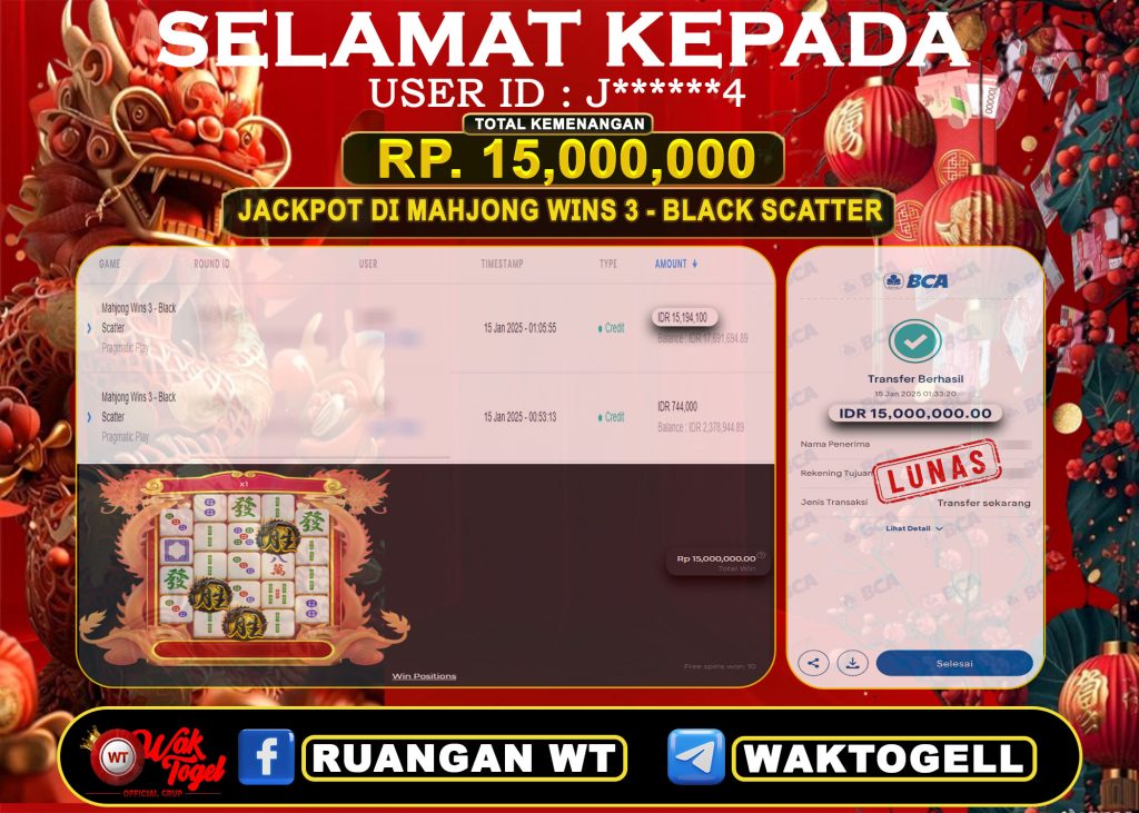 BUKTI PEMBAYARAN SLOT WAKTOGEL