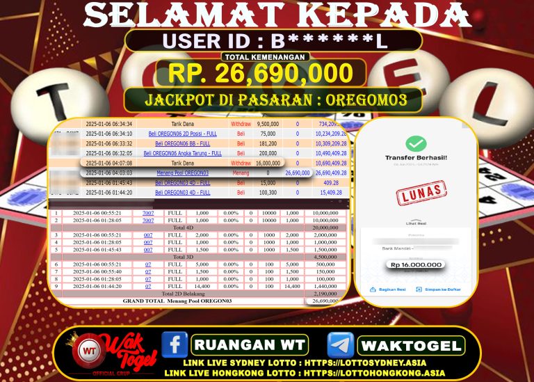 BUKTI PEMBAYARAN OREGON03 WAKTOGEL