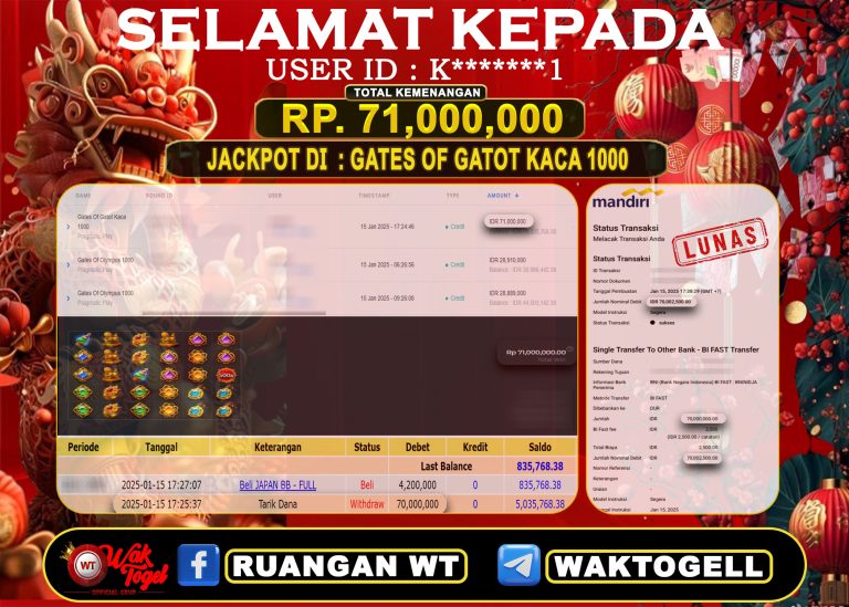 BUKTI PEMBAYARAN SLOT WAKTOGEL