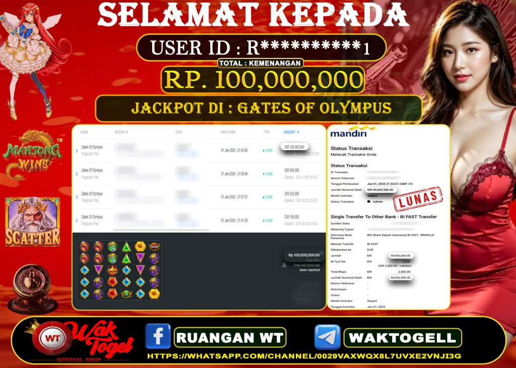 BUKTI PEMBAYARAN SLOT WAKTOGEL