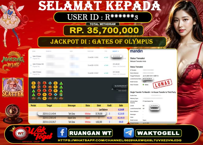 BUKTI PEMBAYARAN SLOT WAKTOGEL